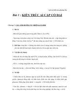 Lịch sử kiến trúc phương Tây - Bài 1 ppt