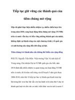 Tiếp tục giữ vững các thành quả của tiêm chủng mở rộng docx