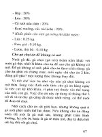 Kỹ thuật chăn nuôi một số động vật quý hiếm part 5 ppt