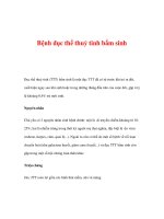 Bệnh đục thể thuỷ tinh bẩm sinh pptx