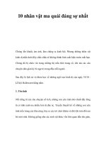 10 nhân vật ma quái đáng sợ nhất potx