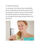 Ăn uống khi mang song thai pdf