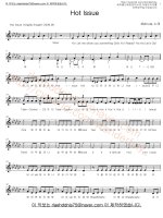 Bản nhạc Minute hot issue pptx