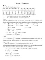 dap an va de thi kinh te luong 2 docx