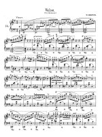 Bản nhạc Waltzes, Op ph pps