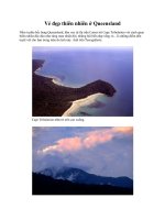 Vẻ đẹp thiên nhiên ở Queensland ppt