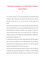 Tình nghĩa vợ chồng giữa vua Lê Chiêu Thống và hoàng-phi Nguyễn Thị Kim 1 pot