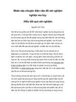 Nhân câu chuyện điện não đồ xét nghiệm nghiện ma túy. ppt