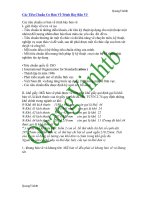 Các Tiêu Chuẩn Cơ Bản Về Trình Bày Bãn Vẽ ppsx