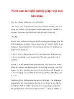 Niềm đam mê nghề nghiệp giúp vượt mọi khó khăn ppsx