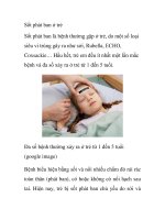 Sốt phát ban ở trẻ pptx