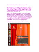 Gán shortcut tài liệu, văn bản vào thanh Unity Launcher pot