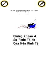 Chứng Khoán & Sự Phồn Thịnh Của Nền Kinh Tế phần 1 ppt