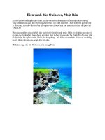 Biển xanh đảo Okinawa, Nhật Bản pps