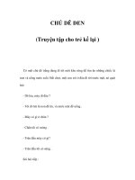 CHÚ DÊ ĐEN (Truyện tập cho trẻ kể lại ) pptx