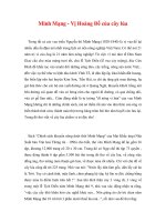 Minh Mạng - Vị Hoàng Đế của cây lúa pot