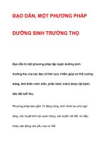 ĐẠO DẪN, MỘT PHƯƠNG PHÁP DƯỠNG SINH TRƯỜNG THỌ ppsx