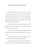 Có nên quan tâm tới lời dị nghị của thiên hạ không? ppt