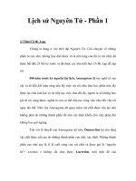 Lịch sử Nguyên Tử - Phần 1 doc