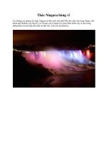 Thác Niagara hùng vĩ pot