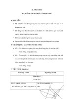 giáo án toán học: hình học 7 tiết 62+63 pot