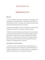 BỆNH THƯỜNG GẶP - Hen phế quản ở trẻ em pdf