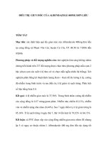 ĐIỀU TRỊ GIUN MÓC CỦA ALBENDAZOLE 400MG ĐƠN LIỀU pps