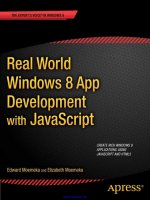 real world windows 8 app development with javascript