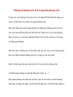 Những gì không nên nói trong khi phỏng vấn docx