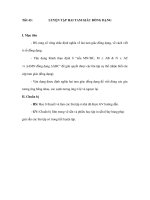 giáo án toán học: hình học 8 tiết 43+44 pot