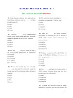 ĐỀ THI TOEIC THAM KHẢO ppsx