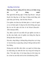 Âm Nhạc Và Trí Tuệ Hiệu ứng Mozart không thể kéo dài sự cải thiện trong chỉ số thông minh? ppt