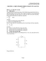 bài giảng hệ thống viễn thông chương i một số khái niệm cơ bản về cao tần