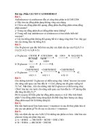 Bài tập :Phần GLUXIT-CACBOHIDRAT pot