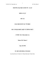 Giao dịch dân sự vô hiệu do vi phạm điều kiện về hình thức, thực tiễn áp dụng và kiến nghị