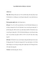 TẠO HÌNH MÀNG NHĨ QUA NỘI SOI docx