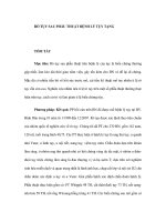 RÒ TỤY SAU PHẪU THUẬT BỆNH LÝ TỤY TẠNG pps