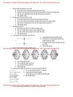 TRẮC NGHIỆM ĐO LƯỜNG ĐIỆN TỬ PHẦN LƯU LƯỢNG