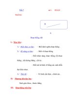 giáo án toán học: hình học 6 tiết 7+8 doc