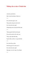 Những câu ca dao về buôn bán pptx