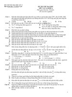 ĐỀ THI THỬ ĐẠI HỌC MÔN LÝ - ĐỀ SỐ 11 pptx