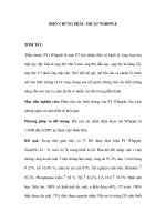 BIẾN CHỨNG PHẪU THUẬT WHIPPLE pot