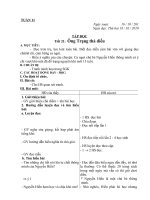 Giáo án lớp 4 năm 2011 - Tuần 11 pot