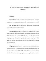 SỰ TUÂN THỦ NGUYÊN TẮC ĐIỀU TRỊ CỦA BỆNH NHÂN LAO PHỔI M(+) docx