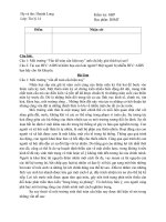 Bài kiểm tra về HIV/AIDS - Bài số 2 ppt