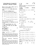 Đề thi xử lý tín hiệu số - mã đề 053 pptx