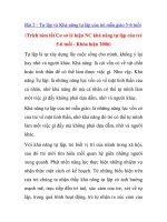 Bài 2 - Tự lập và Khả năng tự lập của trẻ mẫu giáo 5-6 tuổi potx