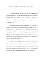 CHẨN ĐOÁN, ĐIỀU TRỊ TẮC ĐỘNG MẠCH MẠC TREO pdf