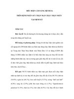 BIỂU HIỆN LÂM SÀNG BỆNH DA TRÊN BỆNH NHÂN SUY THẬN MẠN CHẠY THẬN NHÂN TẠO ĐỊNH KỲ pptx