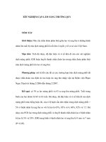 XÉT NGHIỆM CẬN LÂM SÀNG THƯỜNG QUY pot